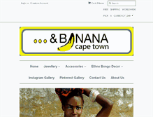 Tablet Screenshot of andbanana.com